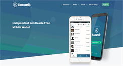 Desktop Screenshot of koosmik.com